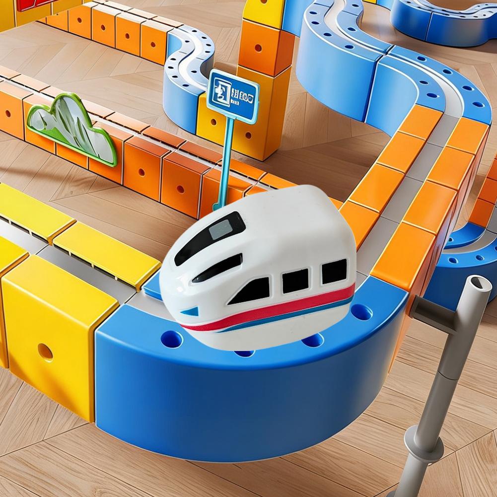 Novelty Gifts - Trem magnético elétrico brinquedos interativos educativos