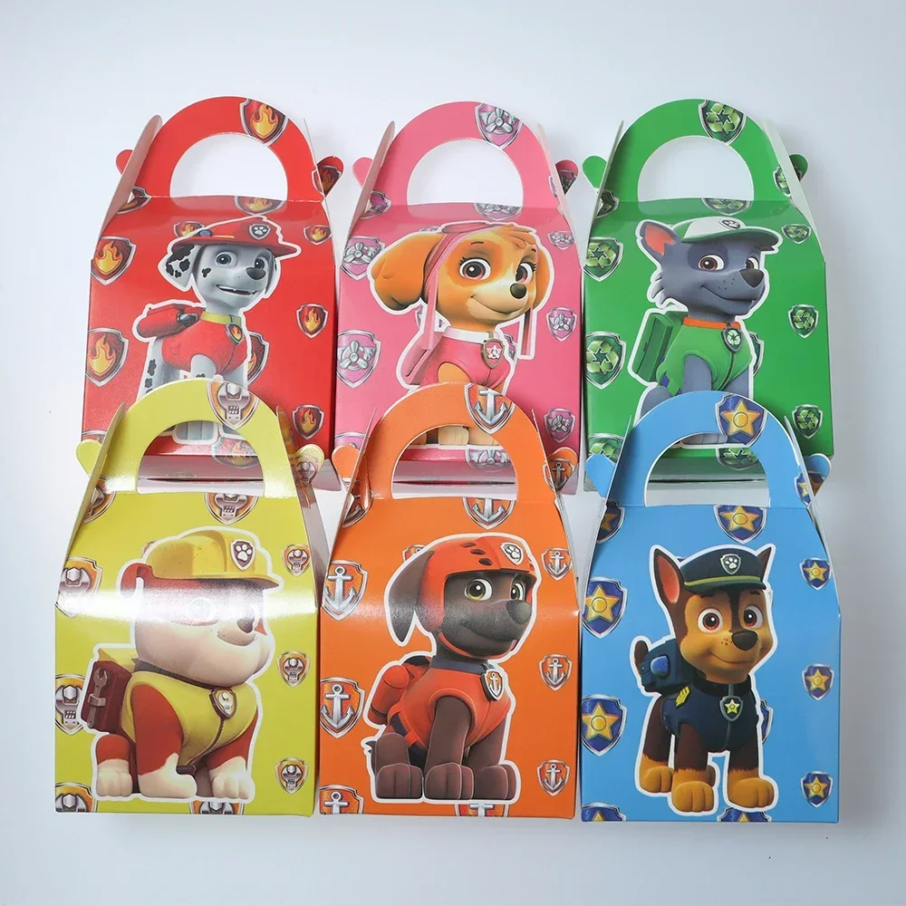 Party Supplies - Conjunto de 6 Sacolas de Aniversário