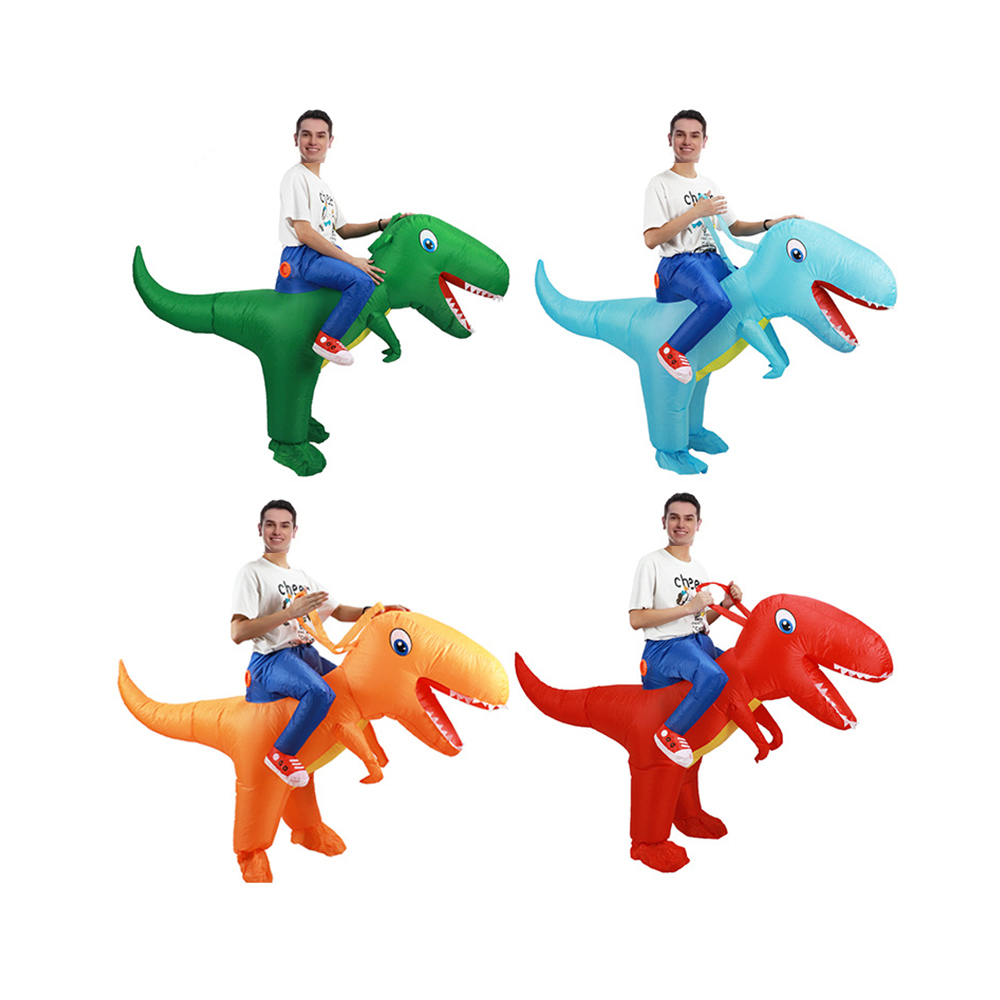 Adulthot crianças verde infláv - Inflatable Dinosaur Costume Adult avaliação e preço