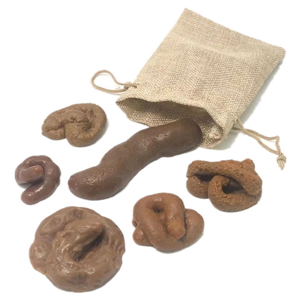 6 Peças de Cocô Falso Realista - Fake Poop Gag Gift avaliação e preço