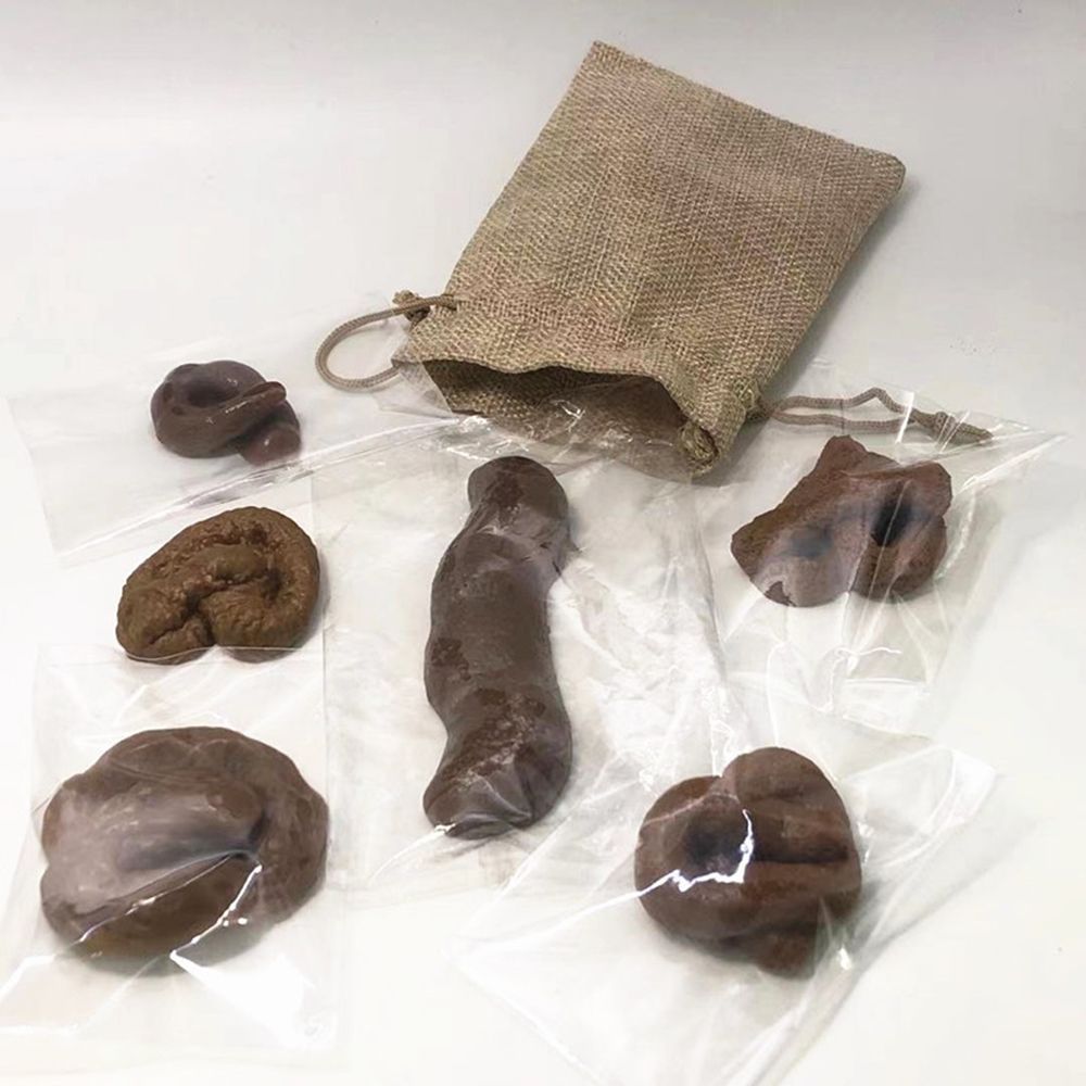 6 pçs piada gadget squish tolo - Fake Poop Gag Gift avaliação e preço