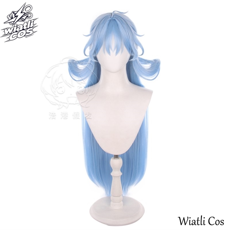 Peruca de Cosplay Wiatli Game  - Anime Cosplay Wig Heat Resistant avaliação e preço