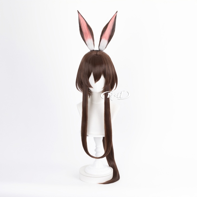 Nd marca amiya arknights cospl - Anime Cosplay Wig Heat Resistant avaliação e preço