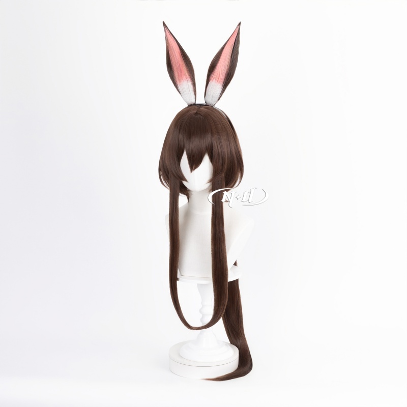 Nd marca amiya arknights cospl - Anime Cosplay Wig Heat Resistant avaliação e preço