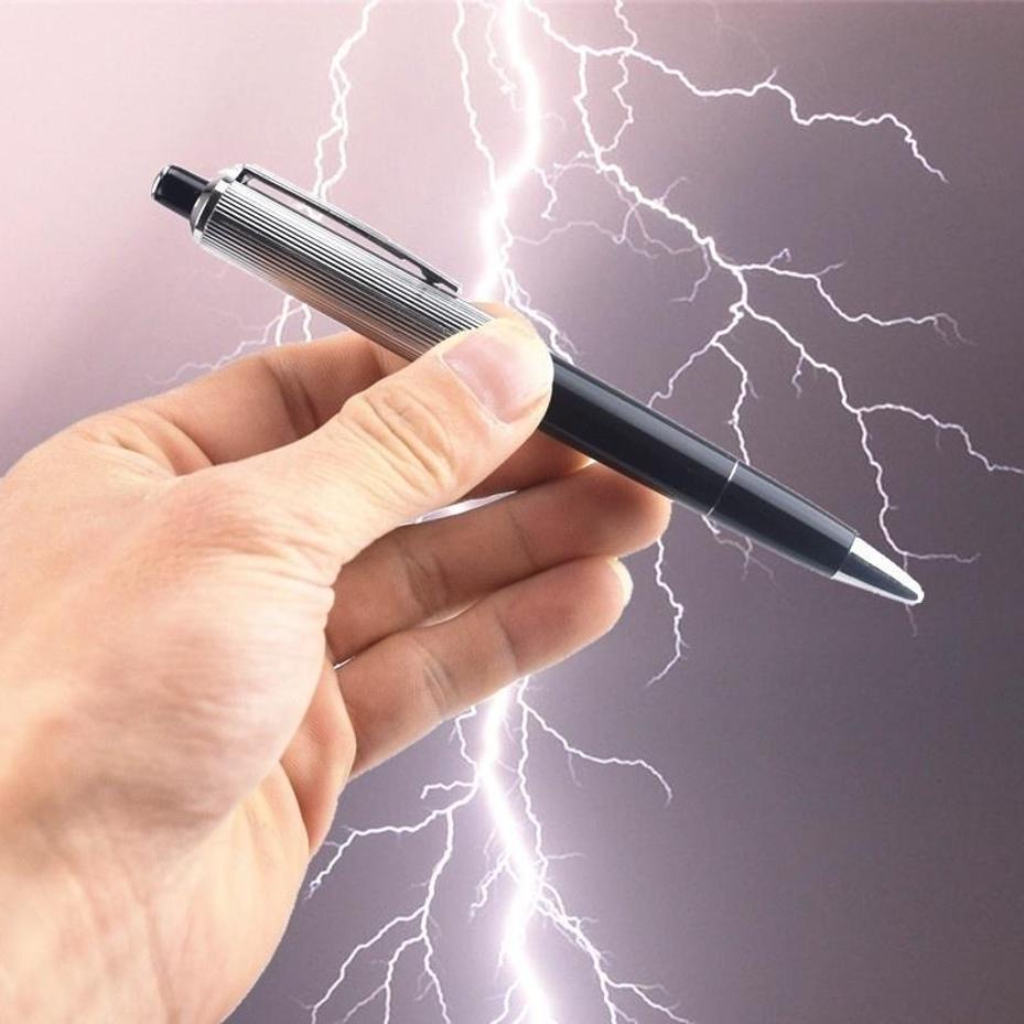 1 Caneta Criativa de Ponta Esf - Shock Pen Prank Toy avaliação e preço